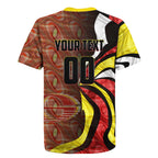 Personalised Gold Coast Suns Rugby Jersey Trippy Psychedelic Abstract Art Mascot Football Fans