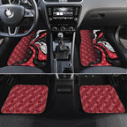 Personalised Essendon Bombers Car Mats Trippy Psychedelic Abstract Art Mascot Football Fans