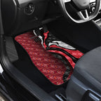 Personalised Essendon Bombers Car Mats Trippy Psychedelic Abstract Art Mascot Football Fans
