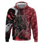Personalised Essendon Bombers Hoodie Trippy Psychedelic Abstract Art Mascot Football Fans