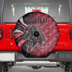 Personalised Essendon Bombers Spare Tire Cover Trippy Psychedelic Abstract Art Mascot Football Fans