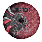 Personalised Essendon Bombers Spare Tire Cover Trippy Psychedelic Abstract Art Mascot Football Fans