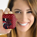 Personalised Melbourne Demons AirPods Case Trippy Psychedelic Abstract Art Mascot Football Fans