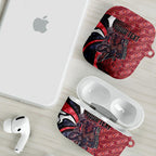 Personalised Melbourne Demons AirPods Case Trippy Psychedelic Abstract Art Mascot Football Fans