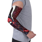 Personalised Melbourne Demons Arm Sleeves Trippy Psychedelic Abstract Art Mascot Football Fans