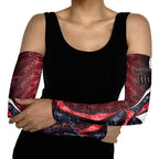 Personalised Melbourne Demons Arm Sleeves Trippy Psychedelic Abstract Art Mascot Football Fans