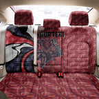 Personalised Melbourne Demons Back Car Seat Cover Trippy Psychedelic Abstract Art Mascot Football Fans