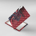 Personalised Melbourne Demons Canvas Wall Art Trippy Psychedelic Abstract Art Mascot Football Fans