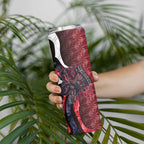 Personalised Melbourne Demons Skinny Tumbler Trippy Psychedelic Abstract Art Mascot Football Fans