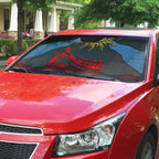 Didgeridoo Auto Sun Shade Australian Aboriginal Sun Motif Indigenous Art