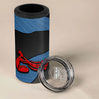 Didgeridoo 4 in 1 Can Cooler Tumbler Australian Aboriginal Sun Motif Indigenous Art