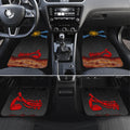 Didgeridoo Car Mats Australian Aboriginal Sun Motif Indigenous Art
