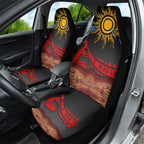 Didgeridoo Car Seat Cover Australian Aboriginal Sun Motif Indigenous Art