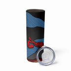 Didgeridoo Skinny Tumbler Australian Aboriginal Sun Motif Indigenous Art