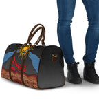 Didgeridoo Travel Bag Australian Aboriginal Sun Motif Indigenous Art