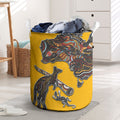 Didgeridoo Kangaroo Australia Laundry Basket Aboriginal Dot Art Indigenous Wildlife