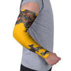 Didgeridoo Kangaroo Australia Arm Sleeves Aboriginal Dot Art Indigenous Wildlife