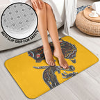 Didgeridoo Kangaroo Australia Bathroom Set Aboriginal Dot Art Indigenous Wildlife