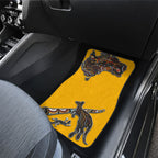 Didgeridoo Kangaroo Australia Car Mats Aboriginal Dot Art Indigenous Wildlife
