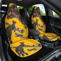 Didgeridoo Kangaroo Australia Car Seat Cover Aboriginal Dot Art Indigenous Wildlife
