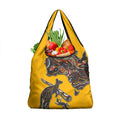 Didgeridoo Kangaroo Australia Grocery Bag Aboriginal Dot Art Indigenous Wildlife