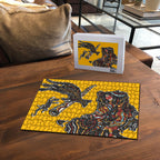 Didgeridoo Kangaroo Australia Puzzle Aboriginal Dot Art Indigenous Wildlife