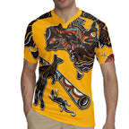 Didgeridoo Kangaroo Australia Rugby Jersey Aboriginal Dot Art Indigenous Wildlife