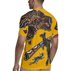 Didgeridoo Kangaroo Australia Rugby Jersey Aboriginal Dot Art Indigenous Wildlife