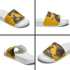 Didgeridoo Kangaroo Australia Slide Sandals Aboriginal Dot Art Indigenous Wildlife