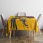 Didgeridoo Kangaroo Australia Tablecloth Aboriginal Dot Art Indigenous Wildlife