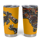 Didgeridoo Kangaroo Australia Tumbler Cup Aboriginal Dot Art Indigenous Wildlife