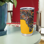 Didgeridoo Kangaroo Australia Tumbler Cup Aboriginal Dot Art Indigenous Wildlife