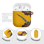 Didgeridoo AirPods Case Aboriginal Dot Painting Indigenous Traditional Instrument