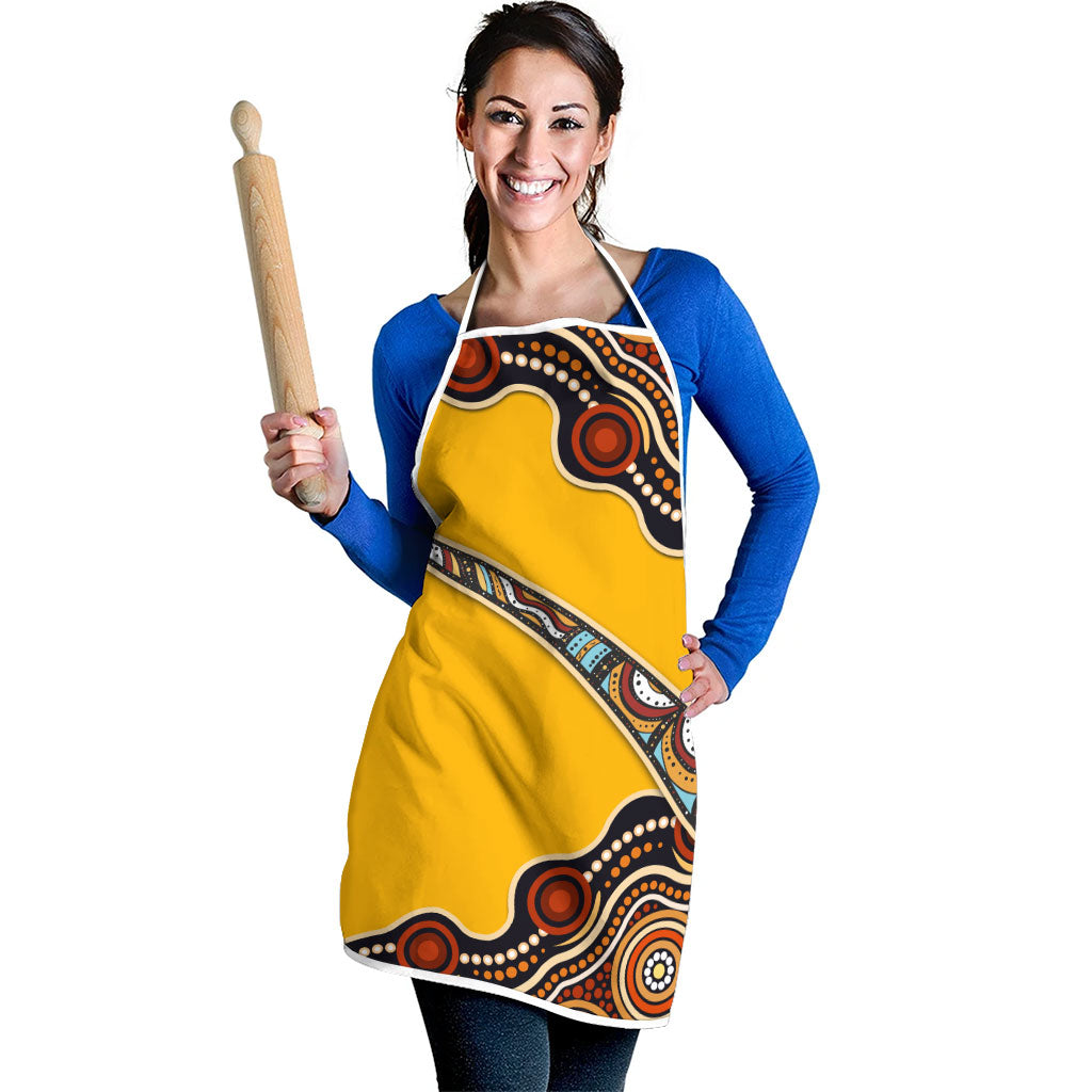 Didgeridoo Apron Aboriginal Dot Painting Indigenous Traditional Instrument