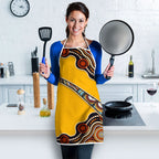 Didgeridoo Apron Aboriginal Dot Painting Indigenous Traditional Instrument