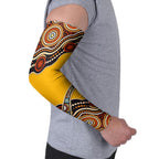 Didgeridoo Arm Sleeves Aboriginal Dot Painting Indigenous Traditional Instrument