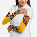 Didgeridoo Arm Sleeves Aboriginal Dot Painting Indigenous Traditional Instrument