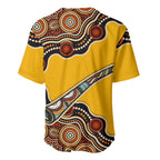 Didgeridoo Baseball Jersey Aboriginal Dot Painting Indigenous Traditional Instrument
