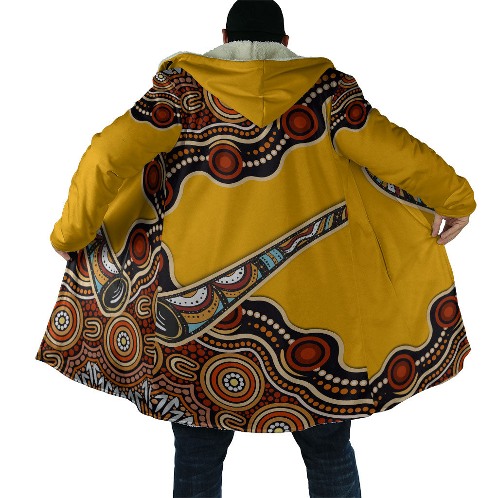 Didgeridoo Cloak Aboriginal Dot Painting Indigenous Traditional Instrument