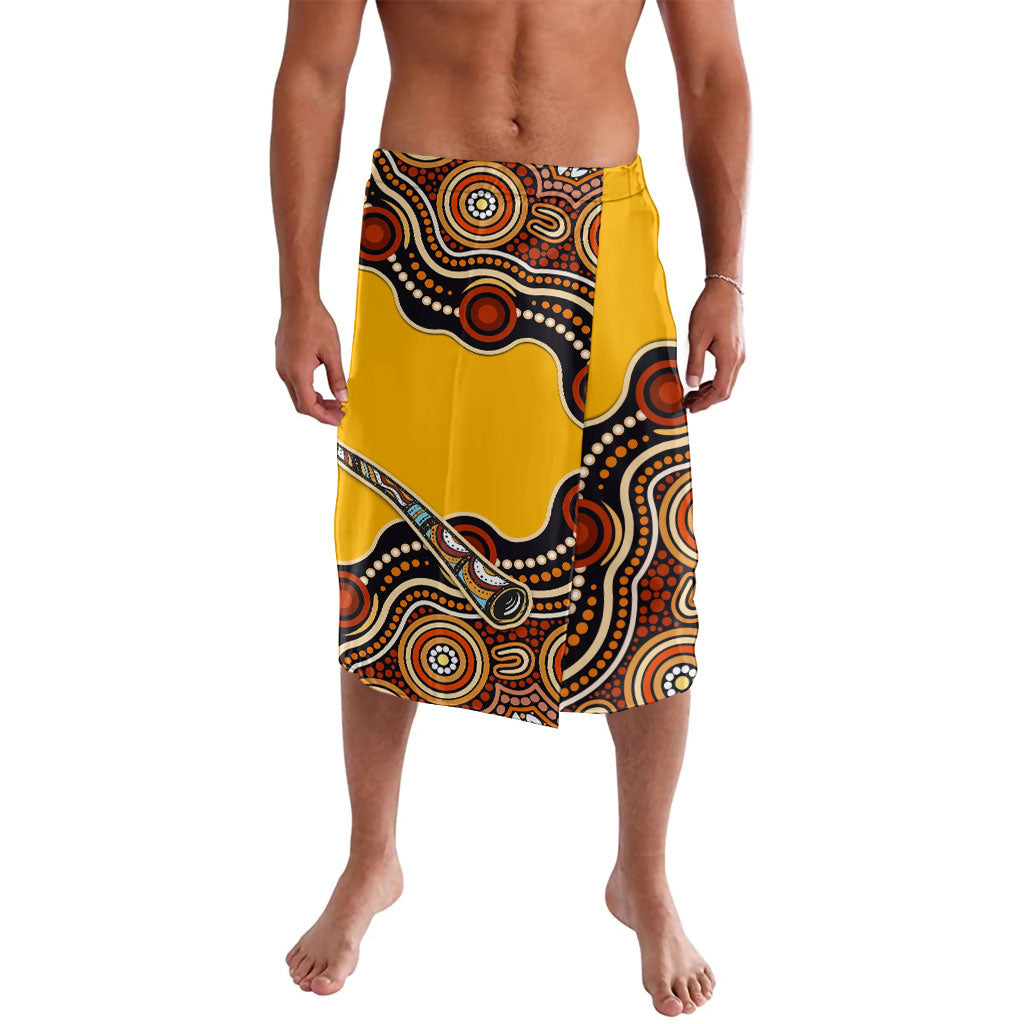 Didgeridoo Lavalava Aboriginal Dot Painting Indigenous Traditional Instrument