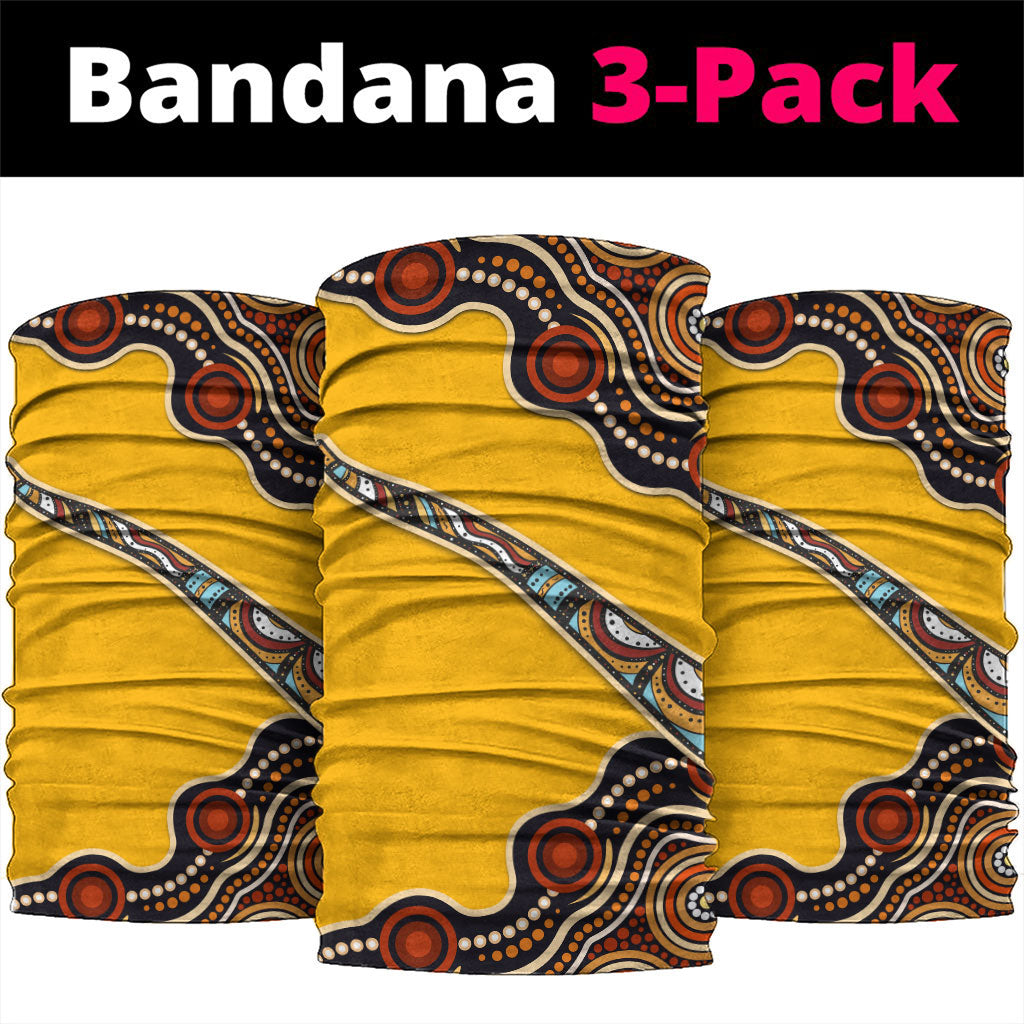Didgeridoo Neck Gaiter Aboriginal Dot Painting Indigenous Traditional Instrument