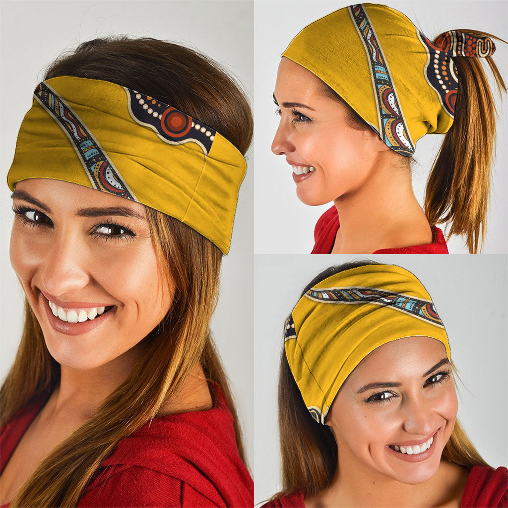 Didgeridoo Neck Gaiter Aboriginal Dot Painting Indigenous Traditional Instrument