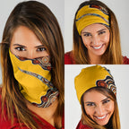 Didgeridoo Neck Gaiter Aboriginal Dot Painting Indigenous Traditional Instrument