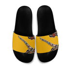 Didgeridoo Slide Sandals Aboriginal Dot Painting Indigenous Traditional Instrument