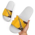 Didgeridoo Slide Sandals Aboriginal Dot Painting Indigenous Traditional Instrument
