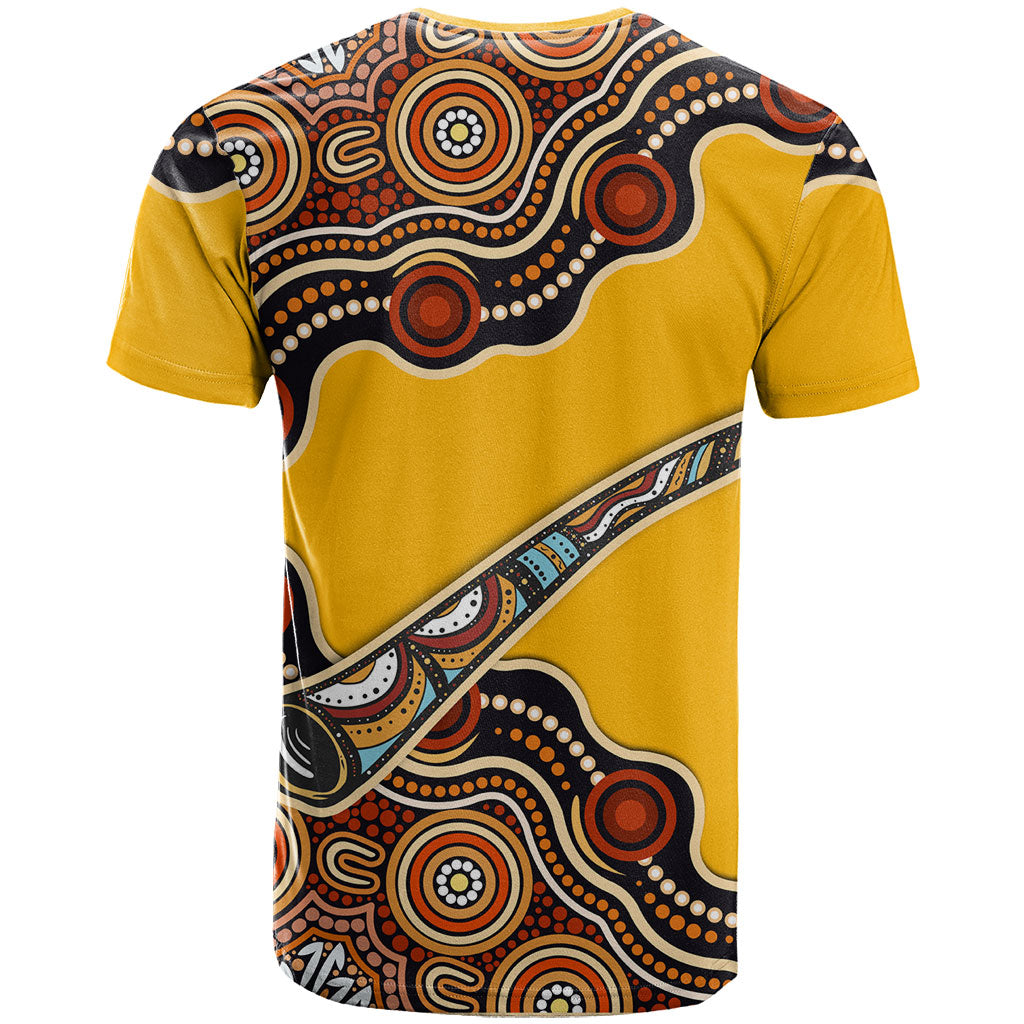 Didgeridoo T Shirt Aboriginal Dot Painting Indigenous Traditional Instrument