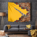 Didgeridoo Tapestry Aboriginal Dot Painting Indigenous Traditional Instrument