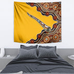 Didgeridoo Tapestry Aboriginal Dot Painting Indigenous Traditional Instrument