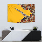 Didgeridoo Tapestry Aboriginal Dot Painting Indigenous Traditional Instrument