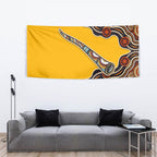 Didgeridoo Tapestry Aboriginal Dot Painting Indigenous Traditional Instrument